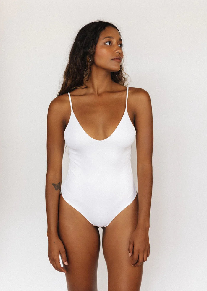 Everyday Bodysuit Vanilla Ribbed
