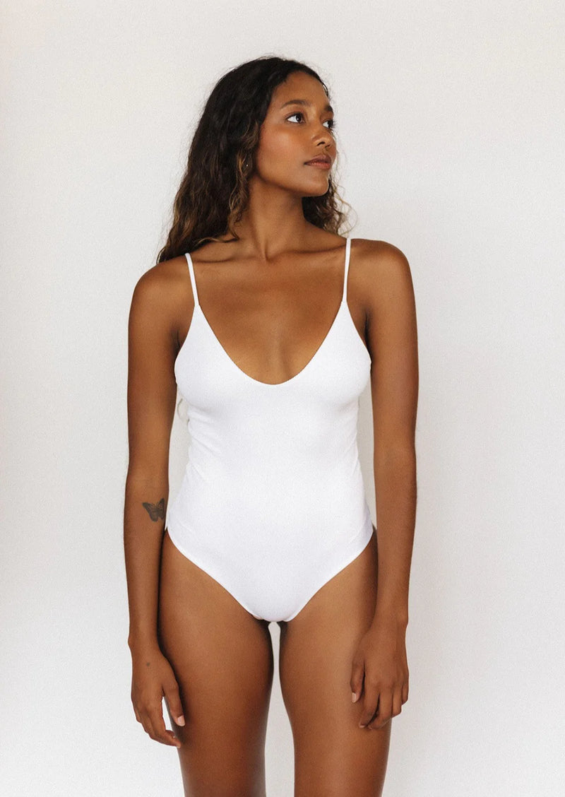 Everyday Bodysuit Vanilla Ribbed