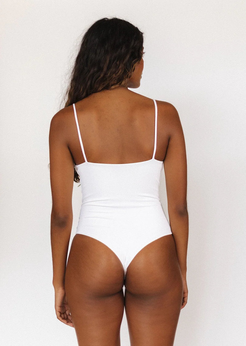 Everyday Bodysuit Vanilla Ribbed