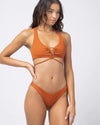 Ribbed Dax Top Amber