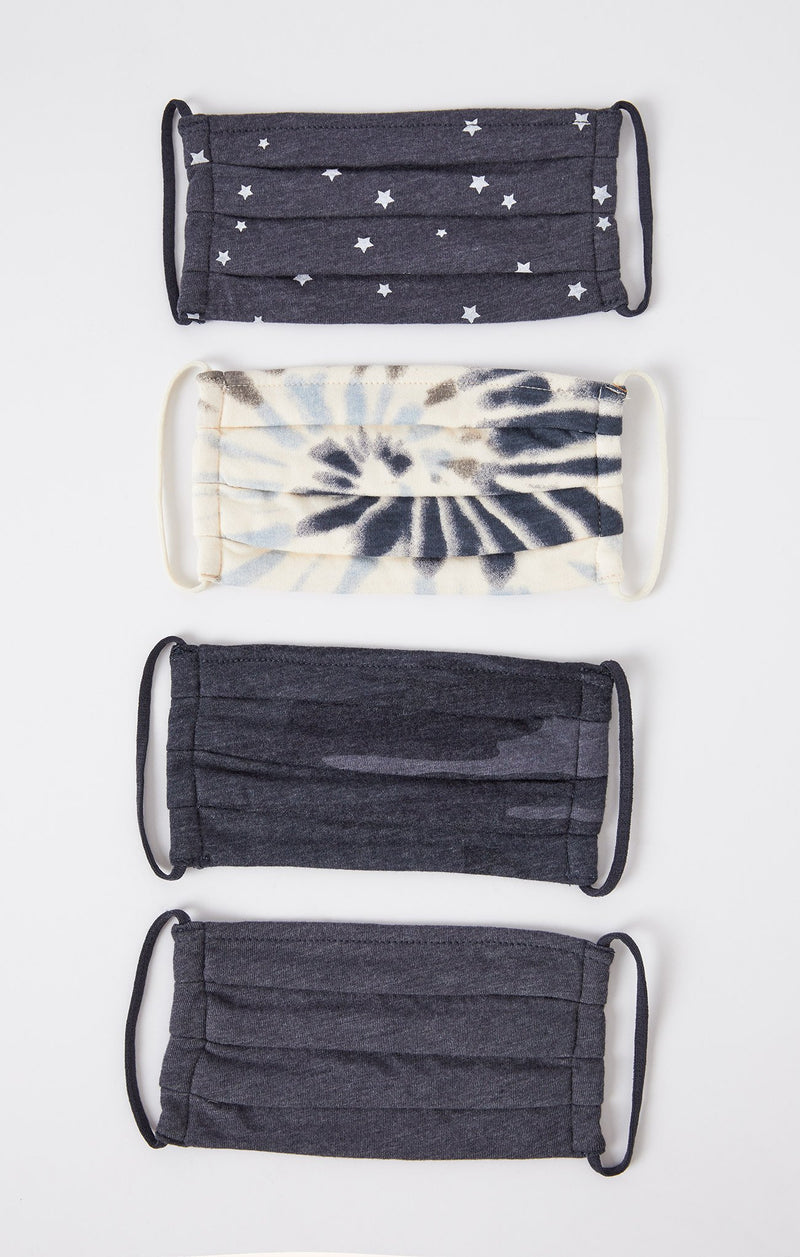 Z Supply 4 Pack Masks Tie Dye
