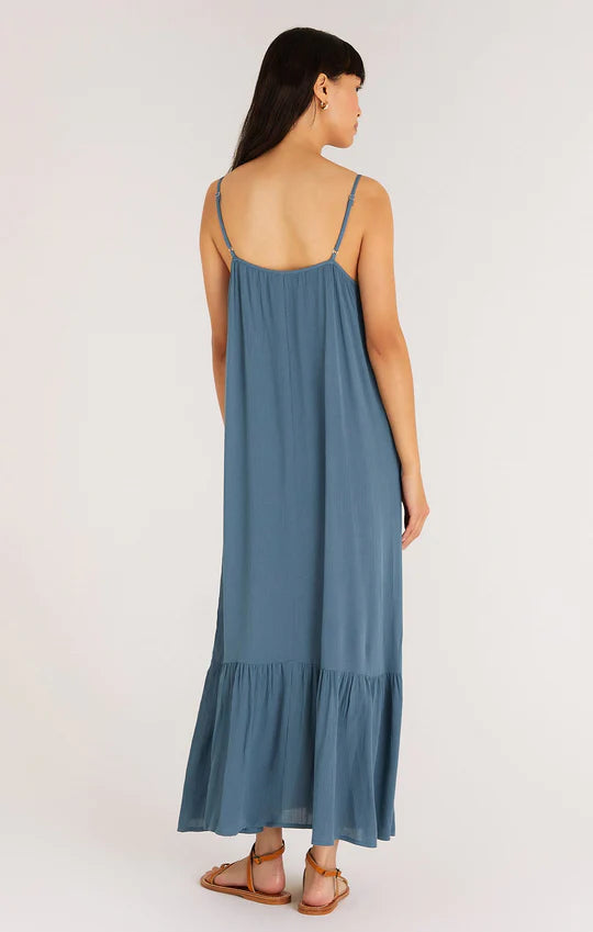 Rocco Maxi Dress Caribbean Blue