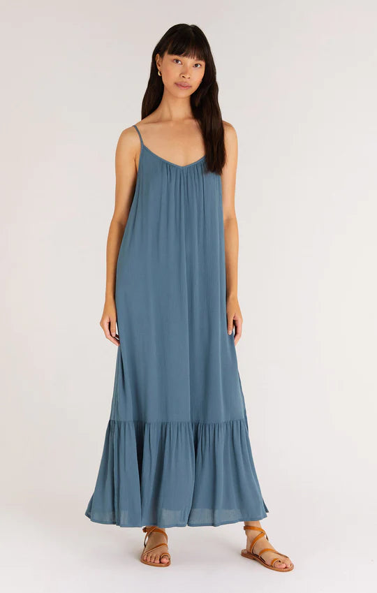 Rocco Maxi Dress Caribbean Blue