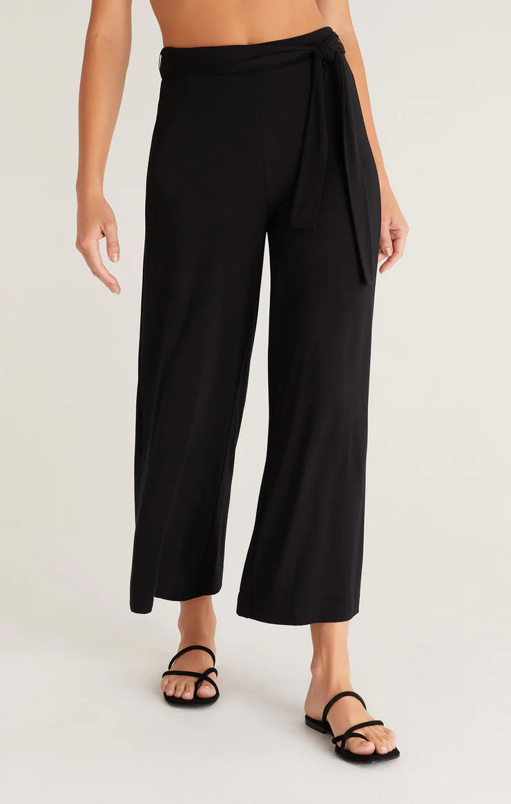 Jess Wide Leg Pant Black