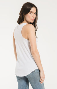 Pocket Racer Tank White