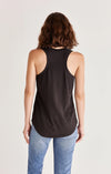 Relaxed Slub Tank Black