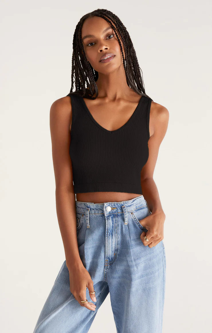 Effortless Seamless Tank Top Black
