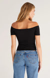 Beth Off The Shoulder Top Black