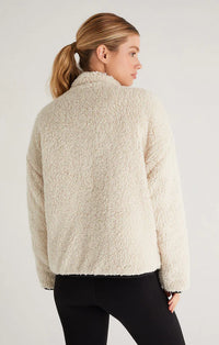 On The Go Reversible Quilted Sherpa Jacket