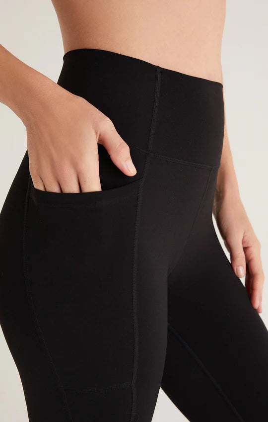 All Day 7/8 Legging w/pocket Black