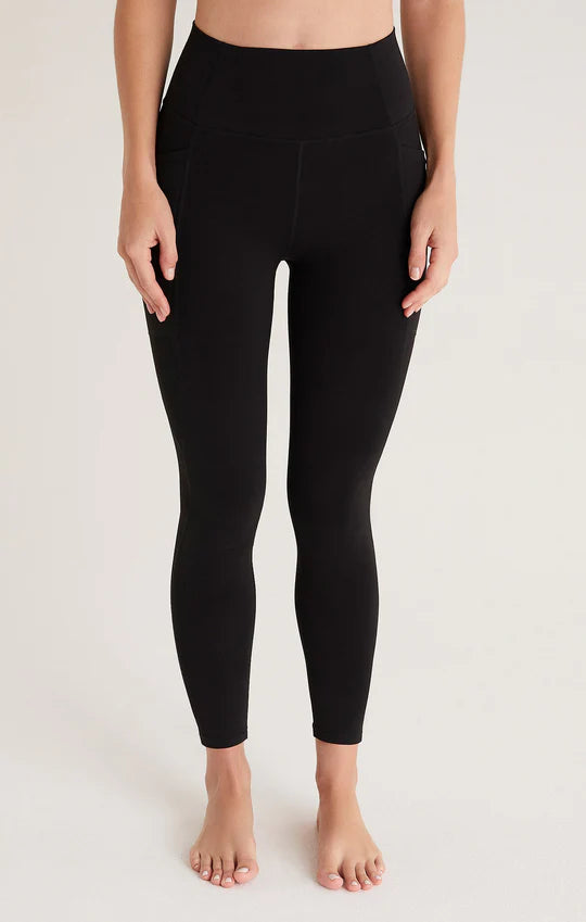 All Day 7/8 Legging w/pocket Black