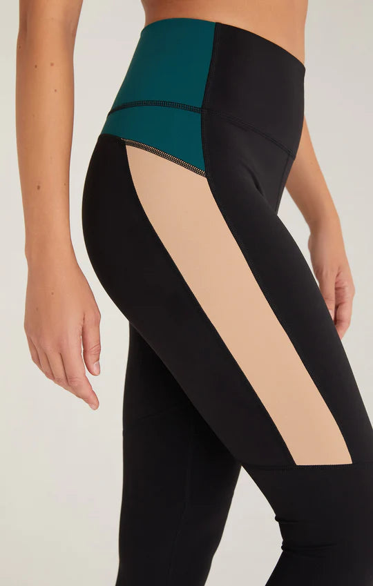 Power Color Block 7/8 Legging