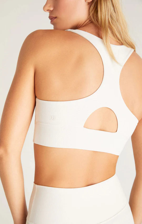 Reform Rib Sports Bra Sandstone