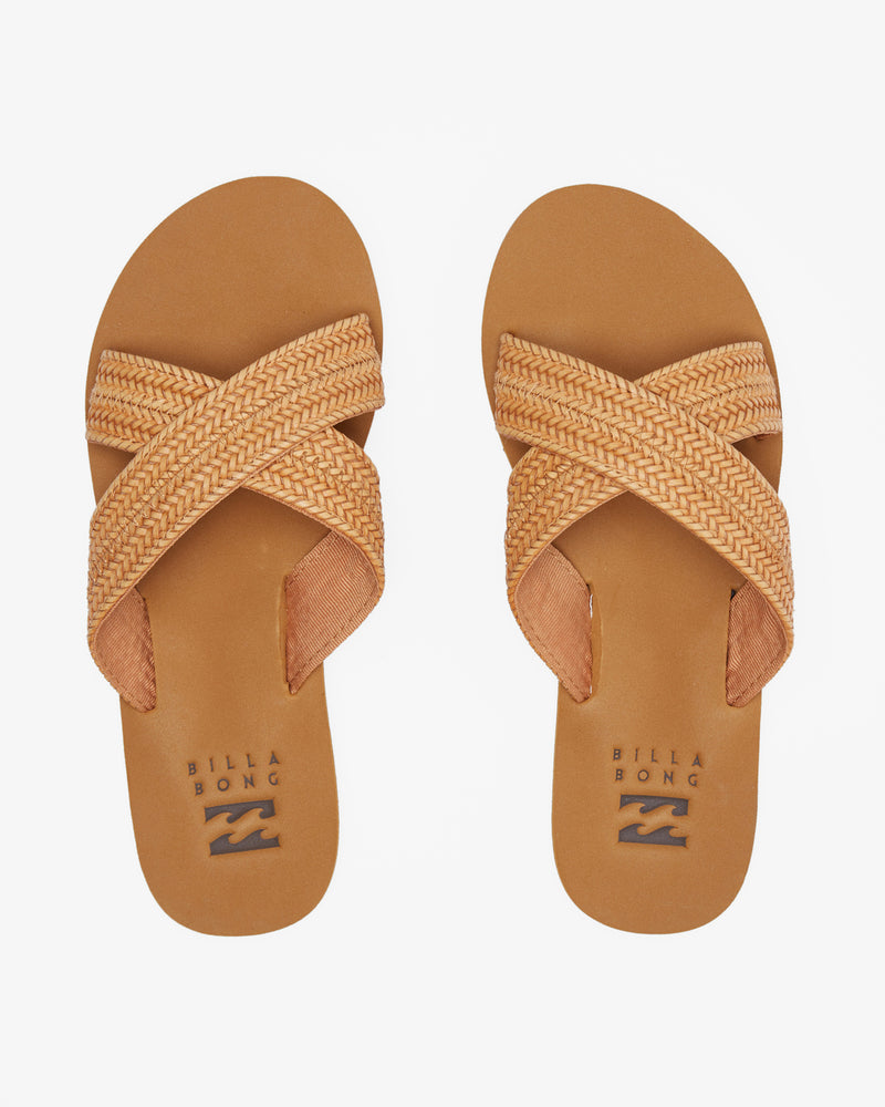 Avery Slider Sandal Tan