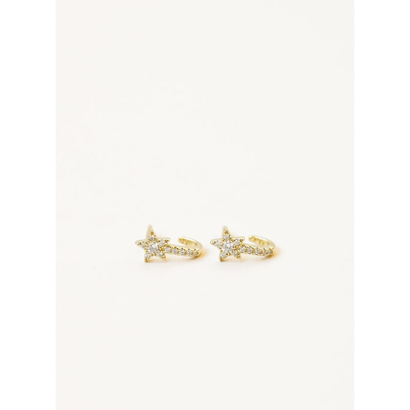 Star Pave Huggie