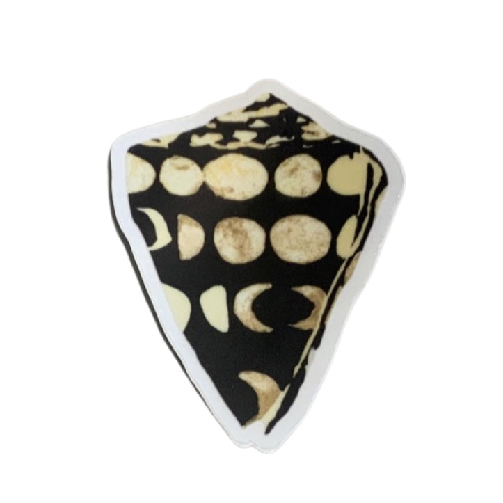 Moon and Shell Sticker
