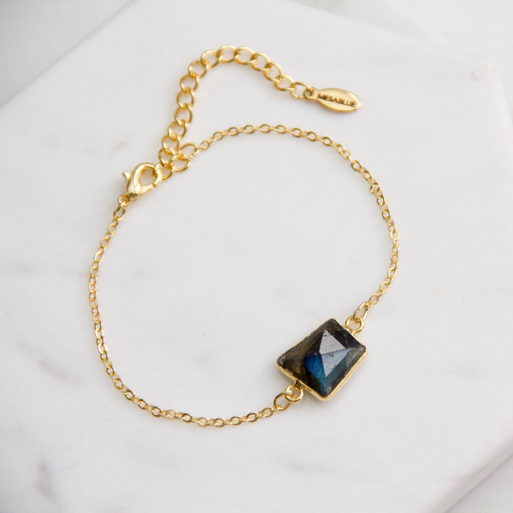 Labradorite Freeform Bracelet