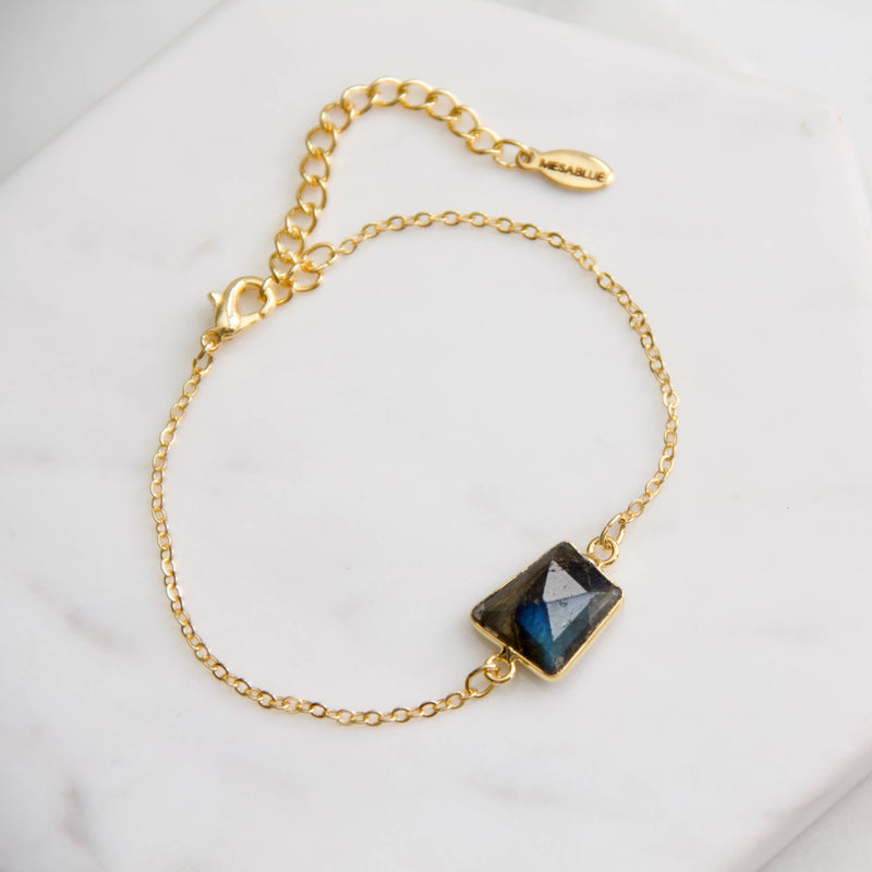 Labradorite Freeform Bracelet