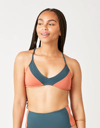 Tamarindo Top Eden/Clay Colorblock