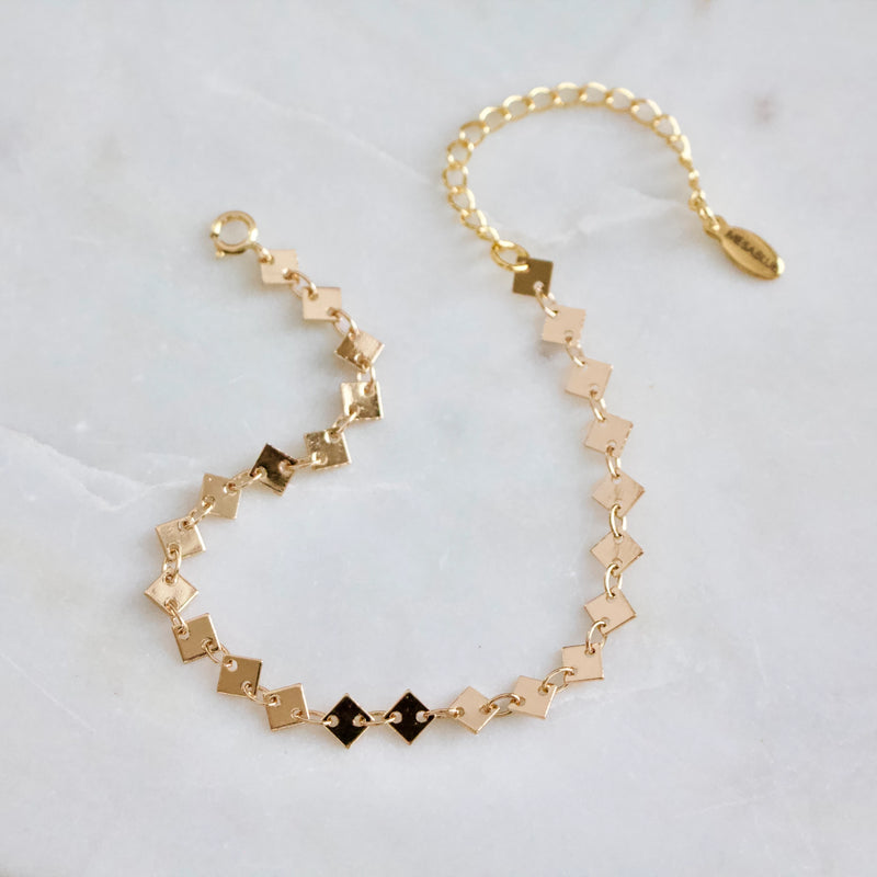 Diamond Chain Bracelet