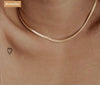 Dainty Snake Necklace 3mm