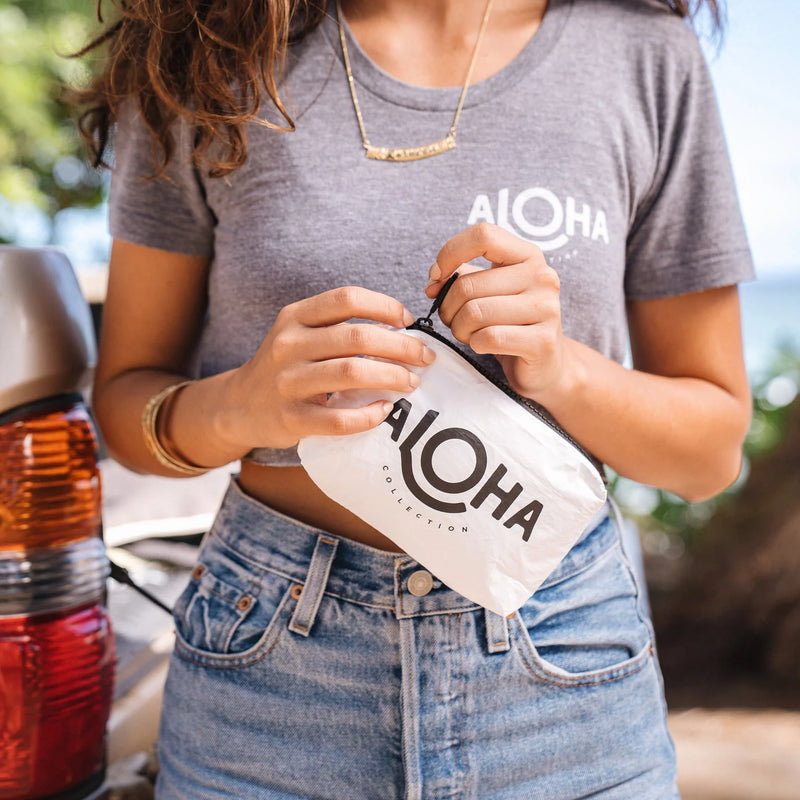 Original Mini Pouch Black on White