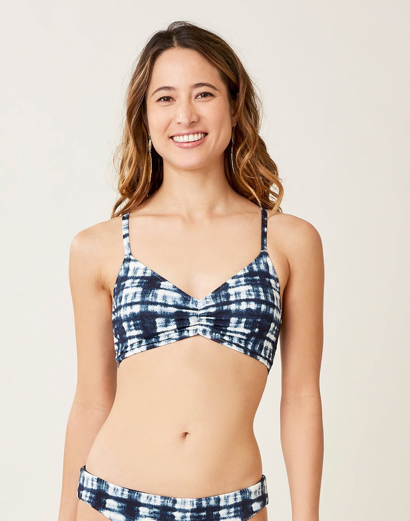 Camari Top Navy Tie Dye