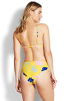 High Waisted Florence Sunflower