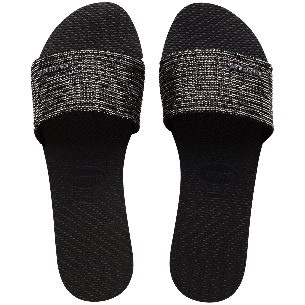 Malta Sandal Metallic Black