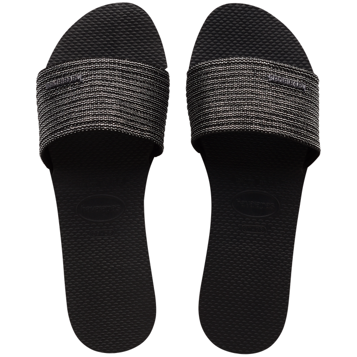 Malta Sandal Metallic Black
