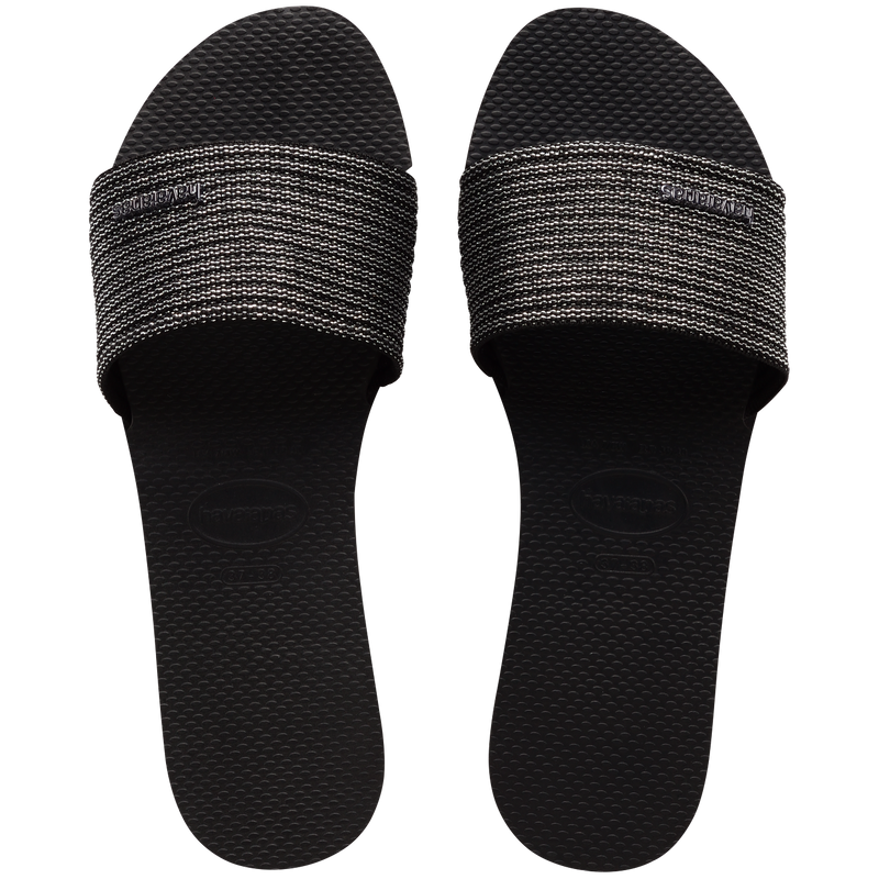 Malta Sandal Metallic Black
