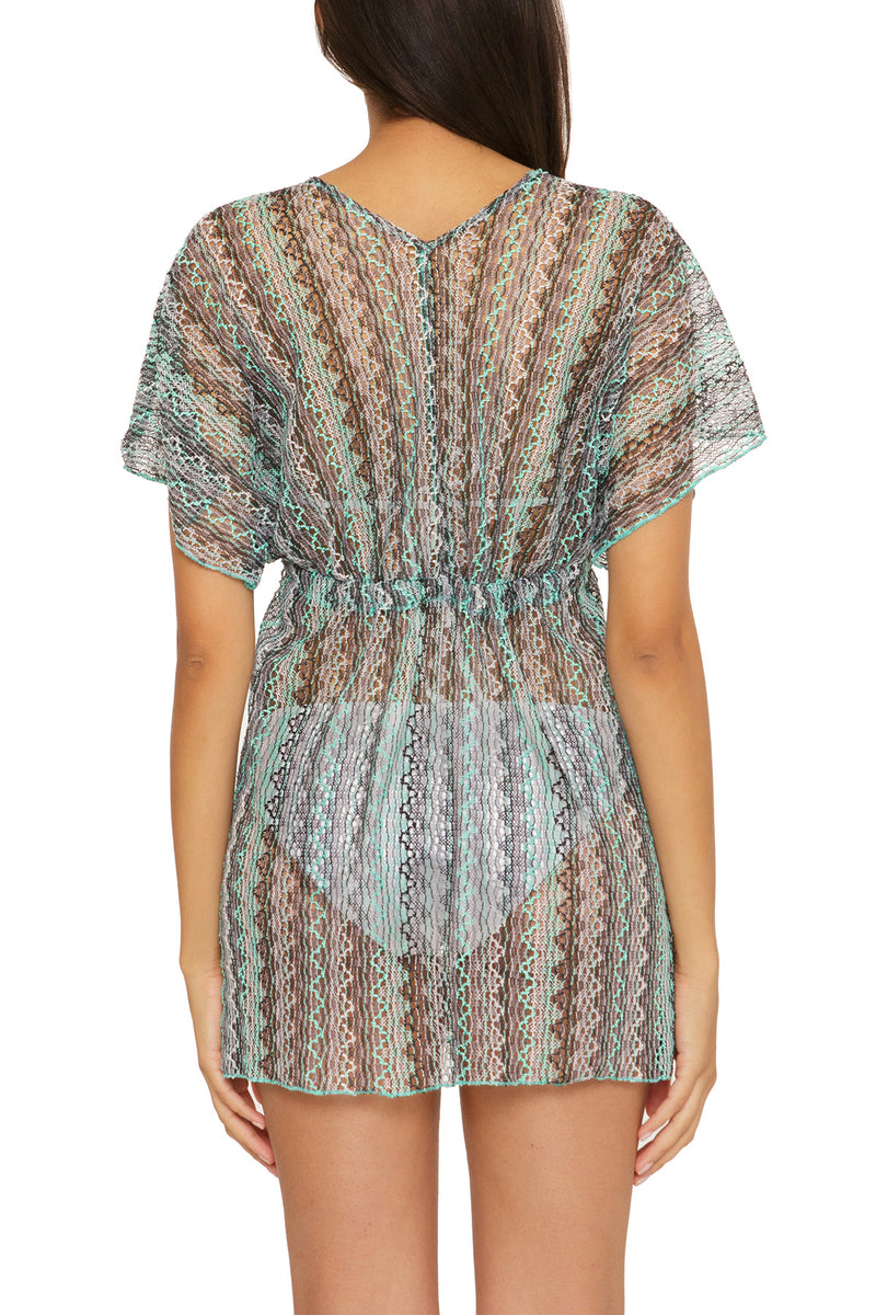 Siene Knit Tunic Iced Aqua