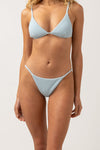 Isla Rib String Pant Cool Blue