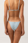 Isla Rib String Pant Cool Blue
